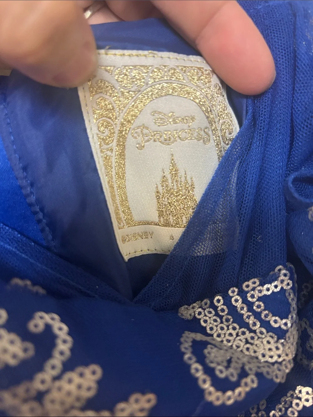 Disney princess sequin